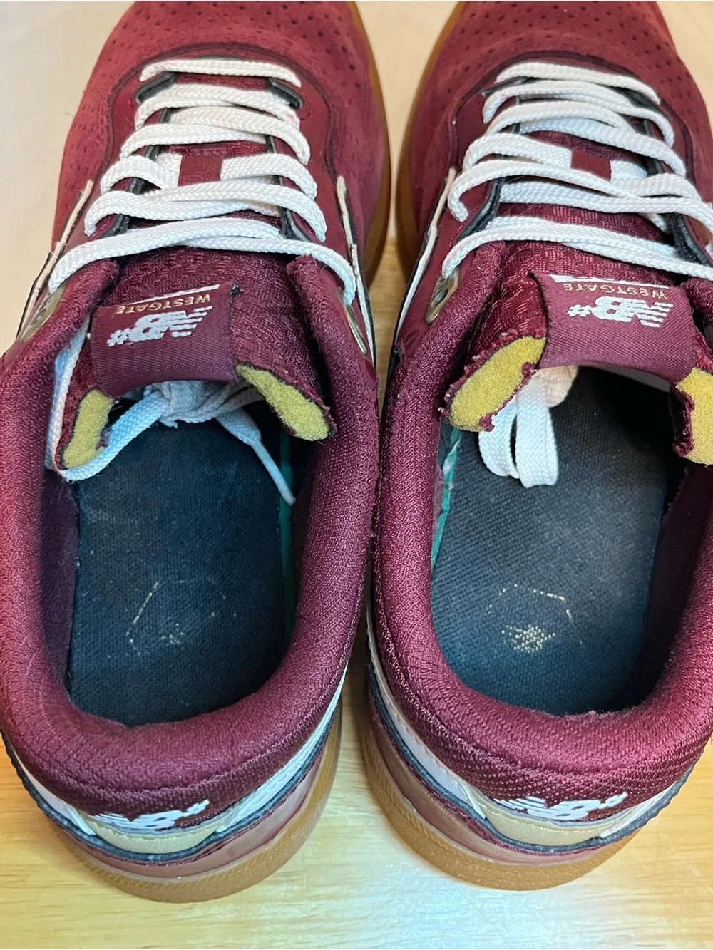 New Balance Numeric 508 Burgundy Westgate NM508BWP Men’s Size 9